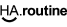 HA.routine logo